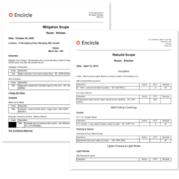 Encircle-Scope-Reports