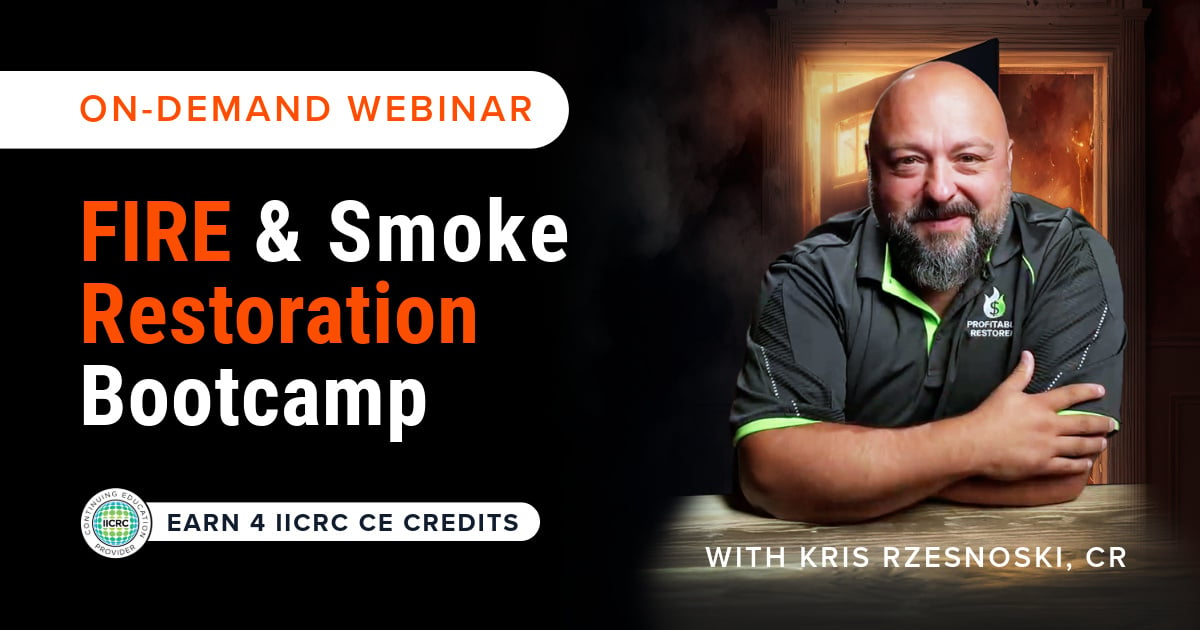 On-demand bootcamp: Expert advice for fire & smoke restoration